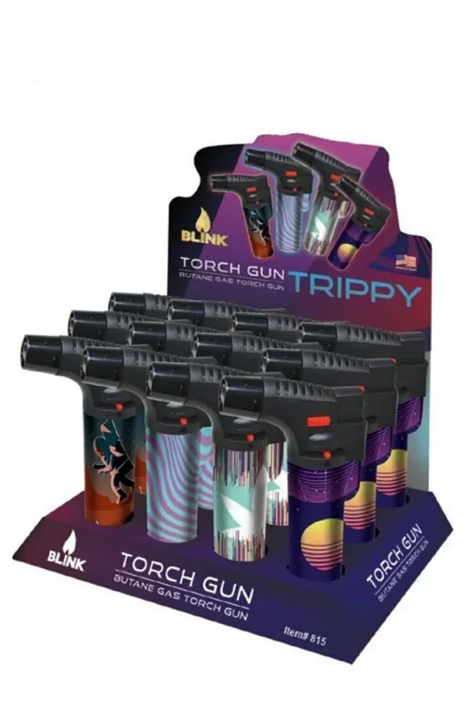 Blink Torch Display – Trippy Design Item 815 – (12 Count Display)