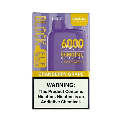 Block 6000 (Elf Edition) – Cranberry Grape