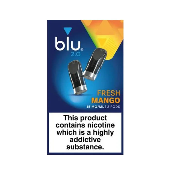 Blu 2.0 Fresh Mango E Liquid Pods – 2 Pack