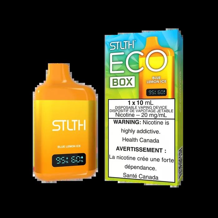 Blue Lemon Ice by Stlth Eco 10ml – Disposable Vape [ON]