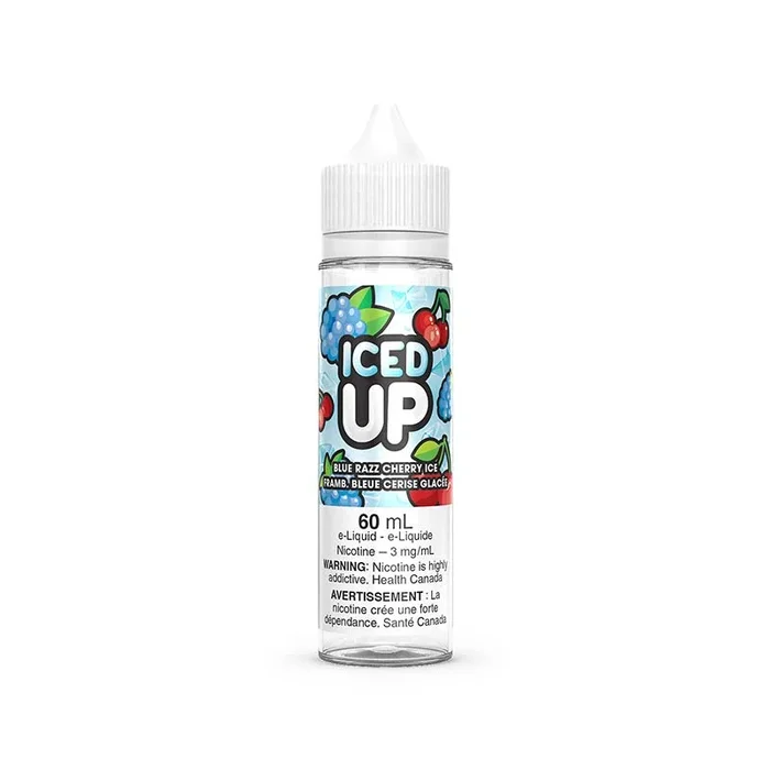 Blue Razz Cherry Ice by Iced Up E-Liquid