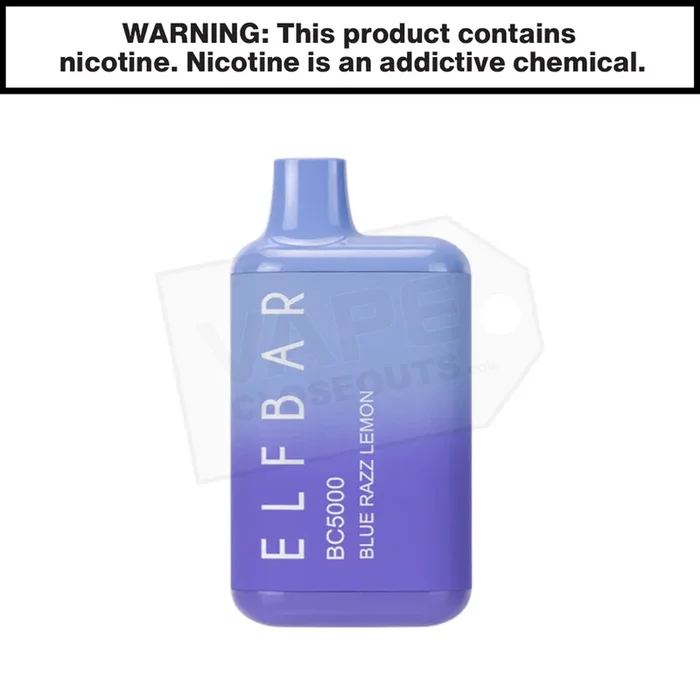 Blue Razz Lemon ELF BAR BC5000 EBDesign