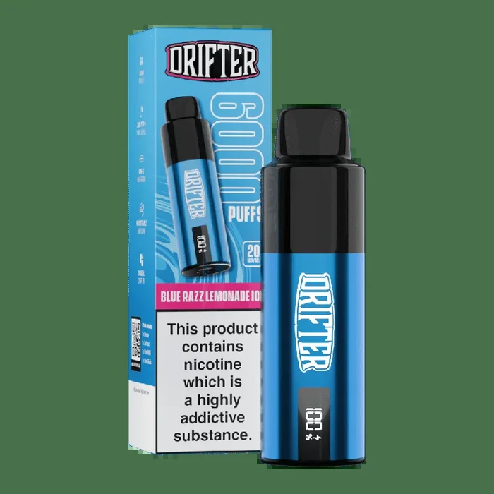 Blue Razz Lemonade Ice Drifter Bar 6K Kit