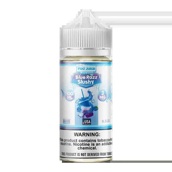 Blue Razz Slushy Freeze Pod Juice 100ml
