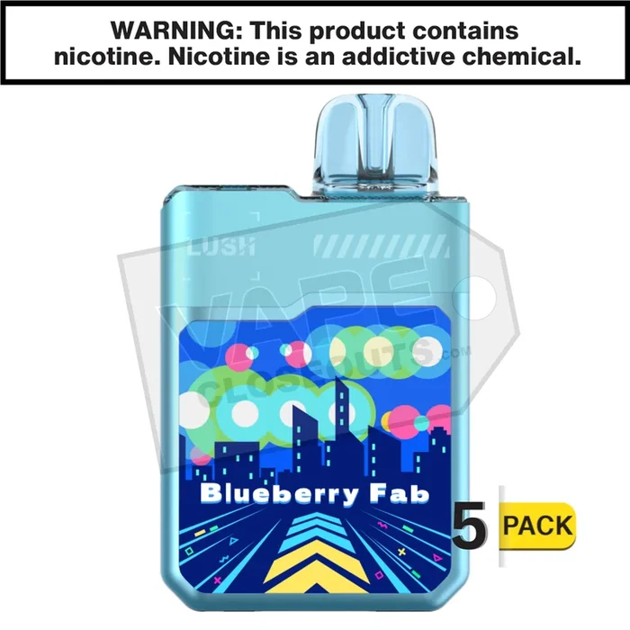 Blueberry Fab Geek Bar Digiflavor Lush 20K Disposable Vape