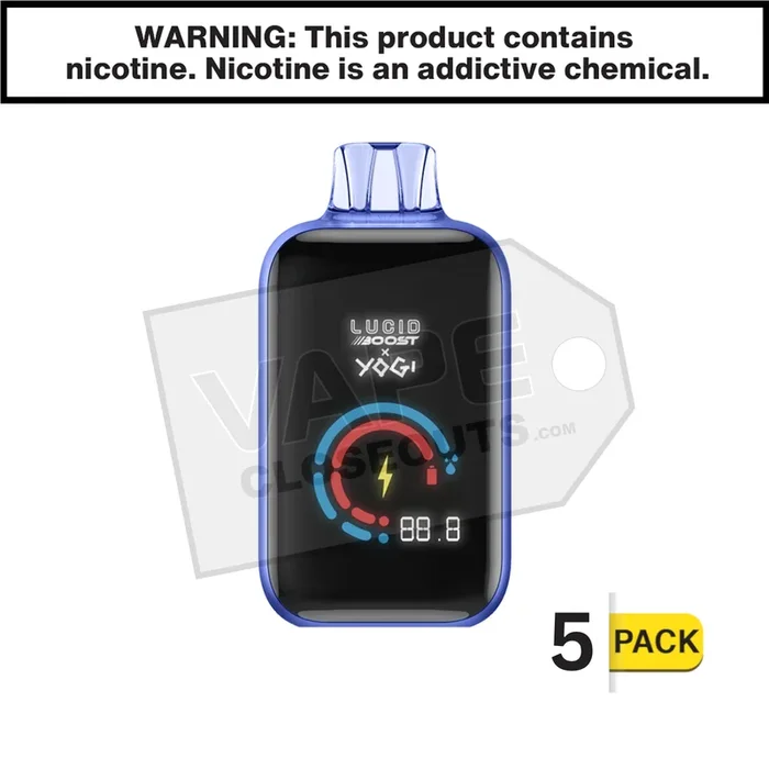 Blueberry Granola Lucid Boost 20123 Disposable Vape