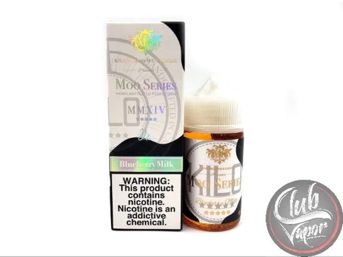 Blueberry Milk 60mL E Liquid by KILO Moo Series