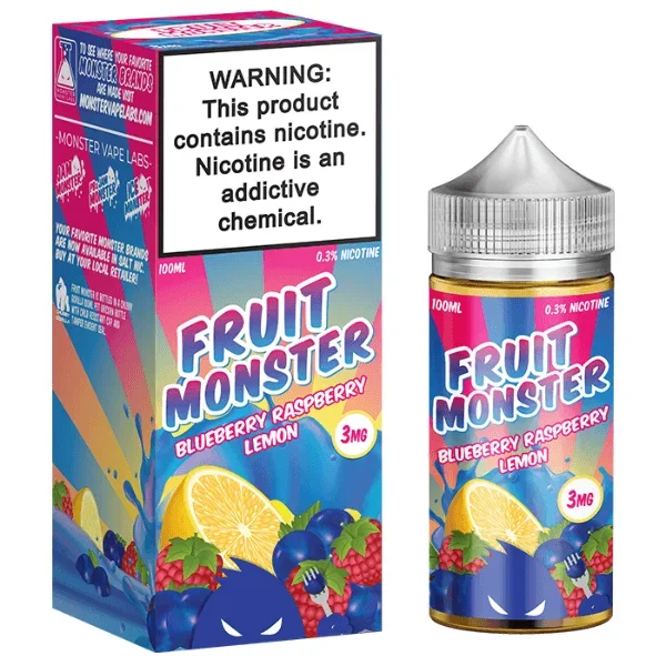 Blueberry Raspberry Lemon By Fruit Monster – 100ml (TFN)