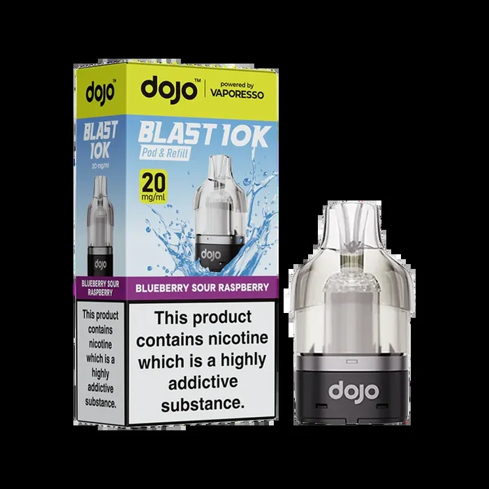 Blueberry Sour Raspberry Dojo Blast 10K Refill Pack