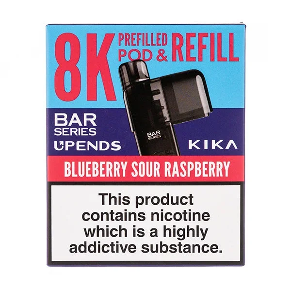 Blueberry Sour Raspberry Kika Prefilled Pod + Refill by Bar Series
