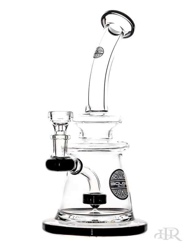 Bougie Glass – Pyramid Bent Neck Rig (10 “)