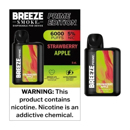 Breeze Prime – Strawberry Apple
