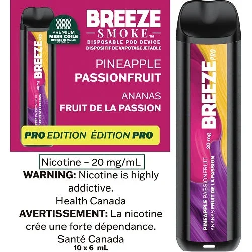 Breeze Pro – Pineapple Passionfruit – Synthetic