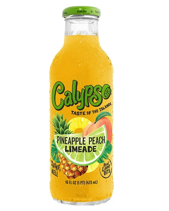 Calypso Limeade with Pineapple and Peach, 591 ml