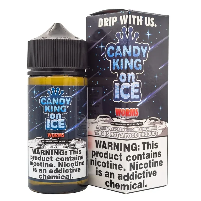 CANDY KING – WORMS ICED – 100ML