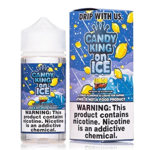 Candy King on Ice Lemon Drops EjuIce Synthetic