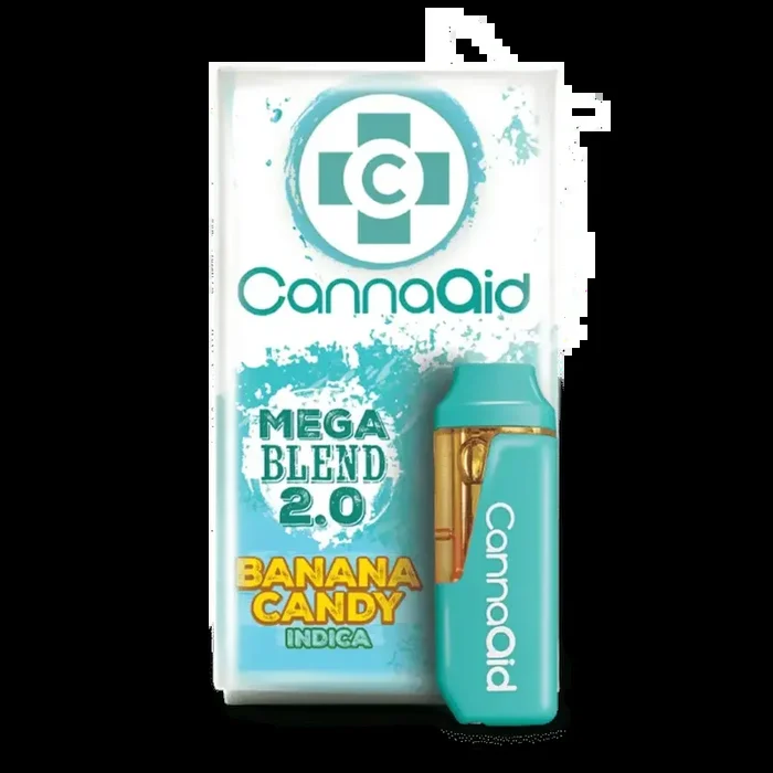 CANNA AID 2ML MEGA BLEND 2.0 (D8, D9 ,THC-V, THC-P) DISPOSABLE