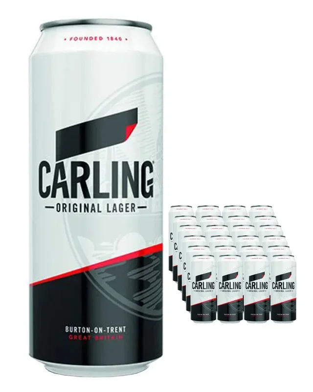 Carling Original Lager Multipack, 24 x 500 ml