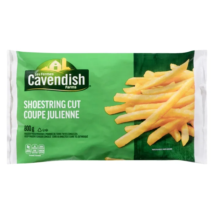 Cavendish Farms Frozen Fries Shoestring Cut, 800 g