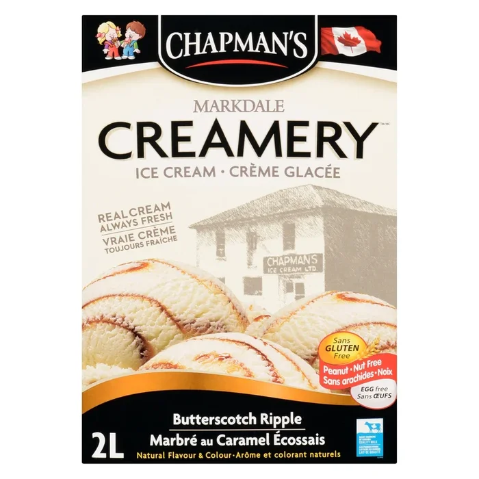 Chapman’s Butterscotch Ripple Ice Cream – 2L