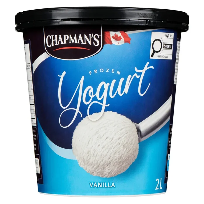 Chapman’s Frozen Vanilla Yogurt, 2-L