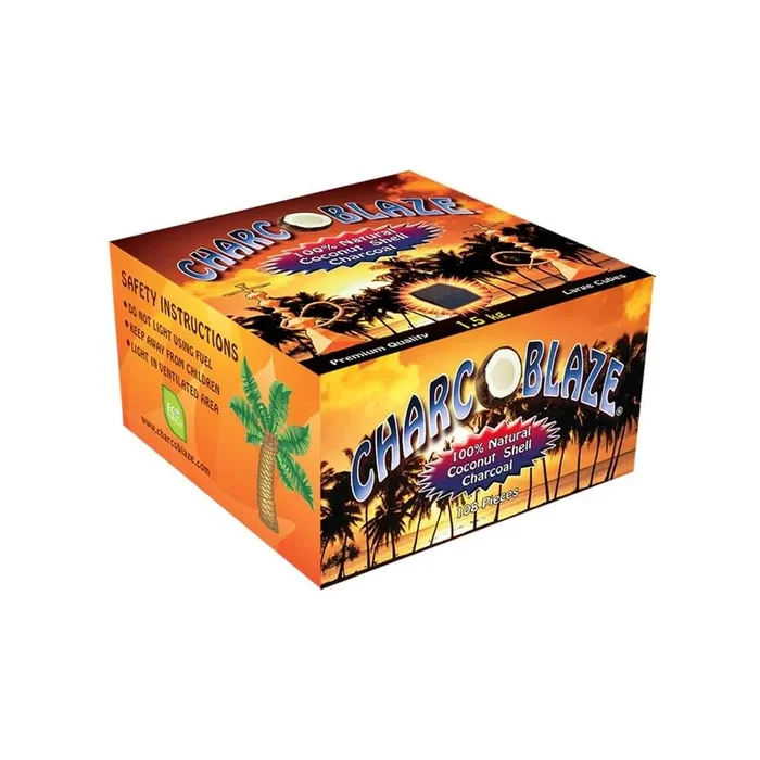 Charco Blaze Large Cubes of Coconut Shell Charcoal