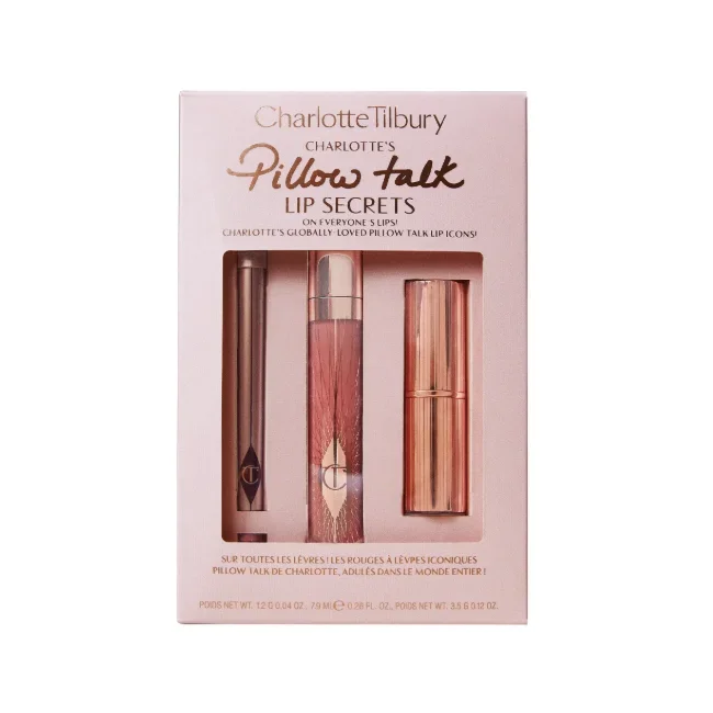 Charlotte Tilbury Charlotte’s Pillow Talk Lip Secrets Set 3’S