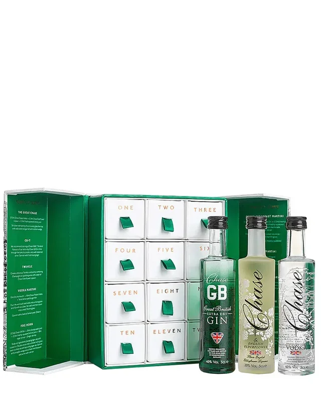 Chase 12 Festive Single Estate Spirits of Christmas Advent Calendar