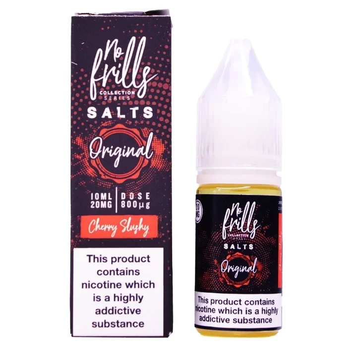 Cherry Slushy 10ml Nic Salt By No Frills