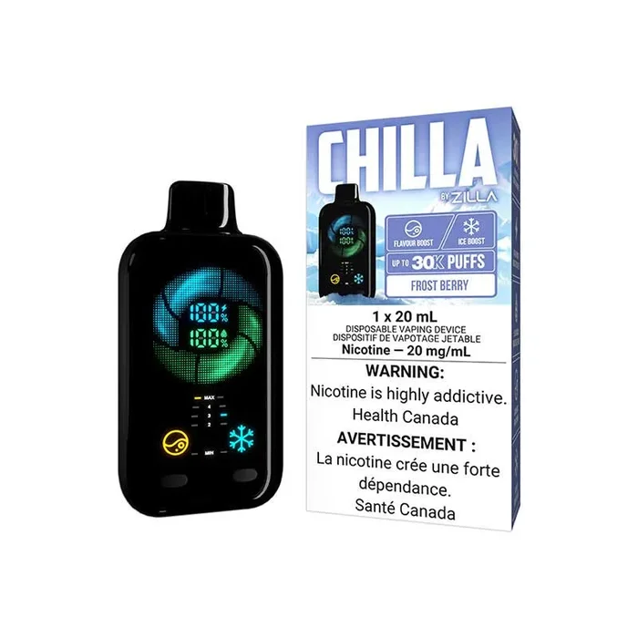 Chilla By Zilla Disposable – Frost Berry (ON)
