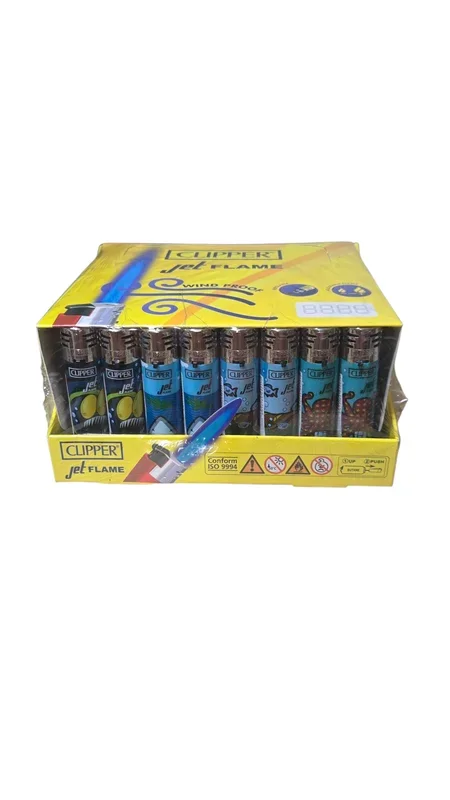 Clipper Jet Lighter – Deep Weed (Tray of 48)