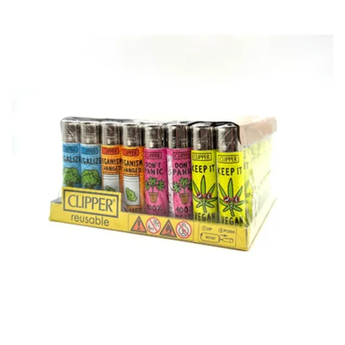 Clipper Vegan Quotes Series Lighters