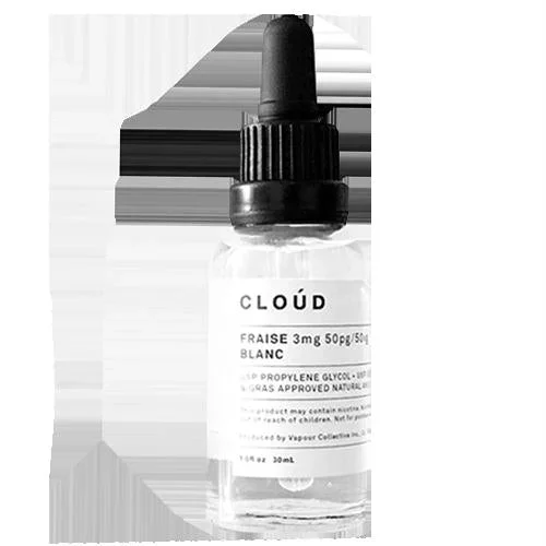 Cloud E-liquid Blanc – Fraise