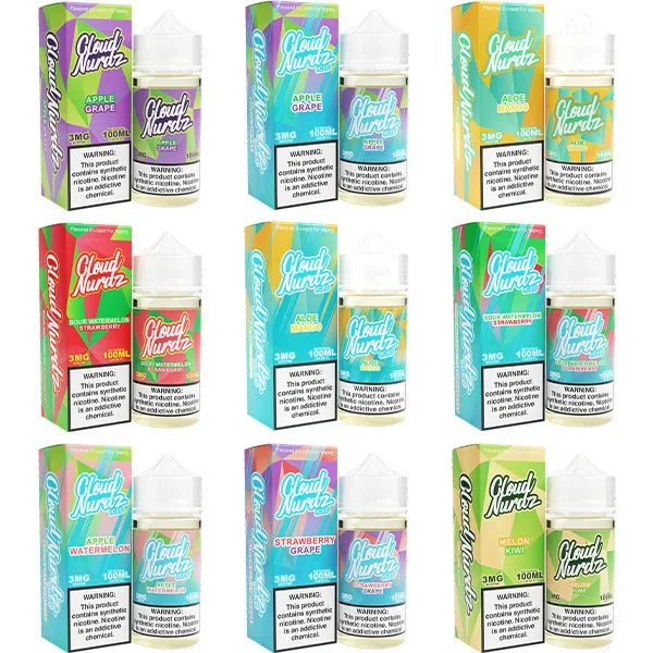 Cloud Nurdz Series E-Liquid 100mL 18mg (Freebase)