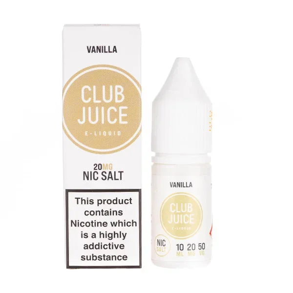 Club Juice Vanilla Nic Salt E-Liquid
