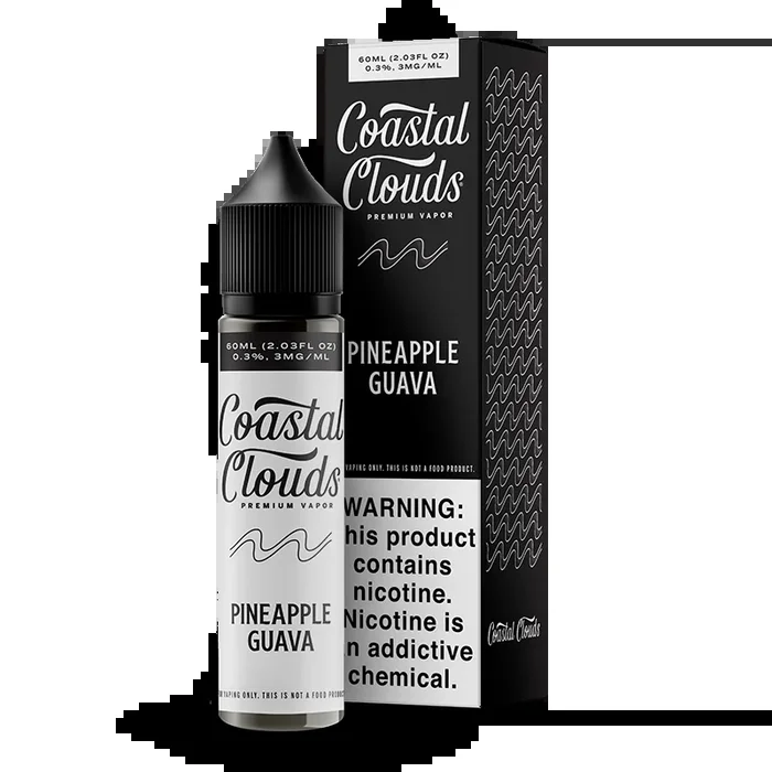 Coastal Clouds – Pineapple Guava – 60ML E-Liquid