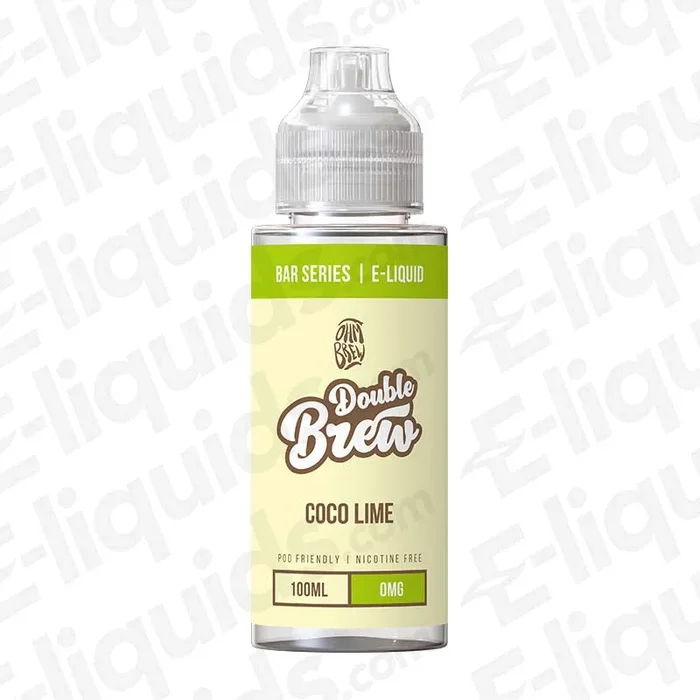 Coco Lime Double Brew Bar Series 50/50 Shortfill Vape Juice by Ohm Brew