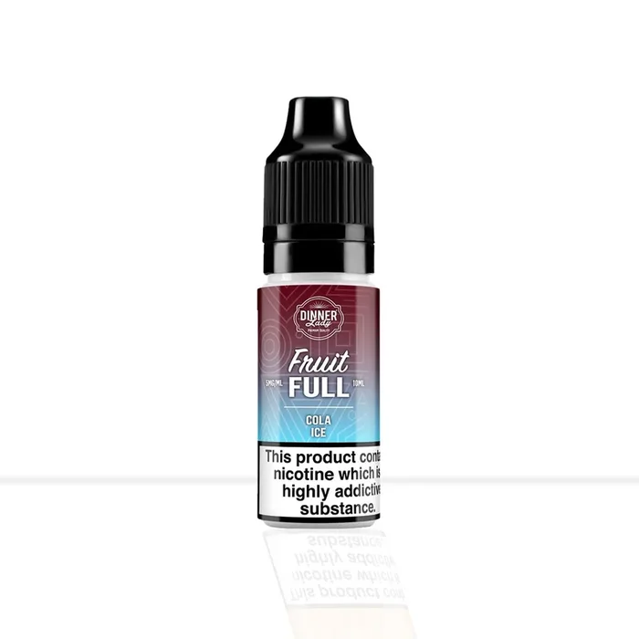 Cola Ice Nic Salt E-Liquid Dinner Lady Fruit Full Bar Salts