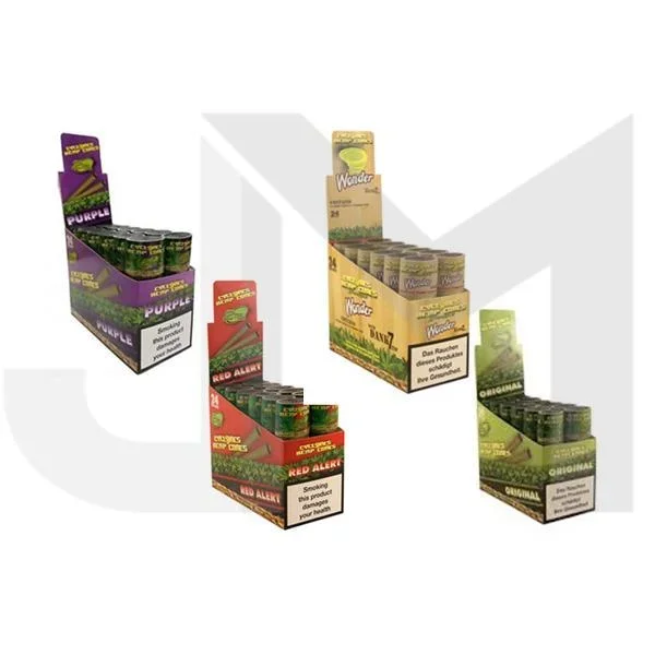 Cyclones Hemp Cones – 24 Per Pack