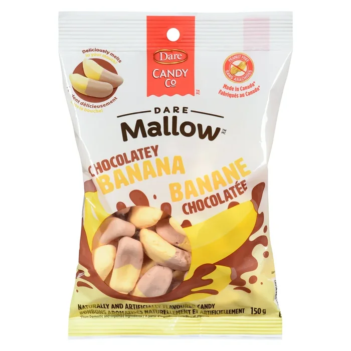 Dare Mallow Chocolate Banana Candy, 150-g