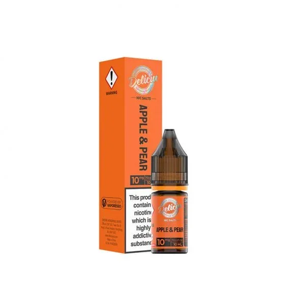 Deliciu Apple & Pear 10ml Nic Salt E-Liquid By Vaporesso (Clearance)