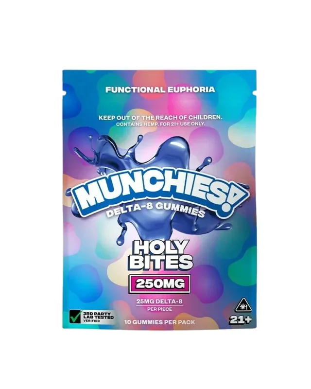 DELTA MUNCHIES 250MG D8 Gummies (10 Count)