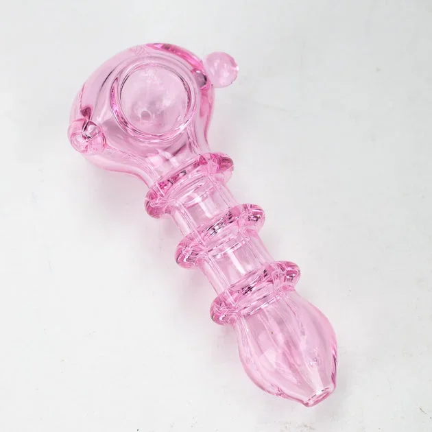 Deluxe Pink Tube Hand Pipe – 5 Inches