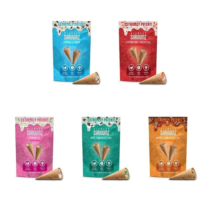 Diamond Shruumz Infused Cones (2-Pack)
