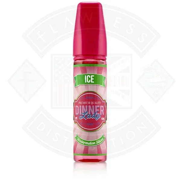 Dinner Lady Ice – Watermelon Slices 50ml 0mg Shortfill E-liquid