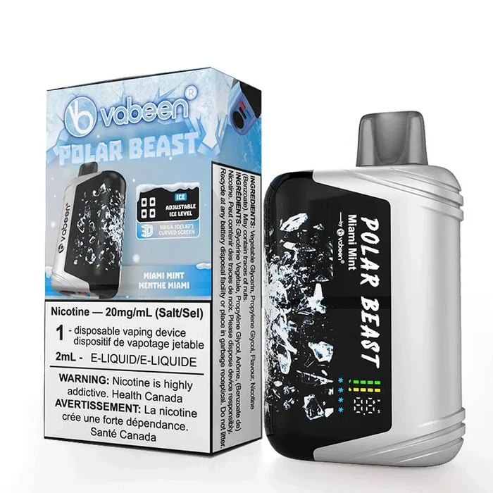 [Disposables] Vabeen Polar Beast – Miami Mint