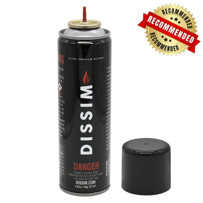 Dissim Ultra-Premium Butane Lighter Fuel – 4.9 OZ