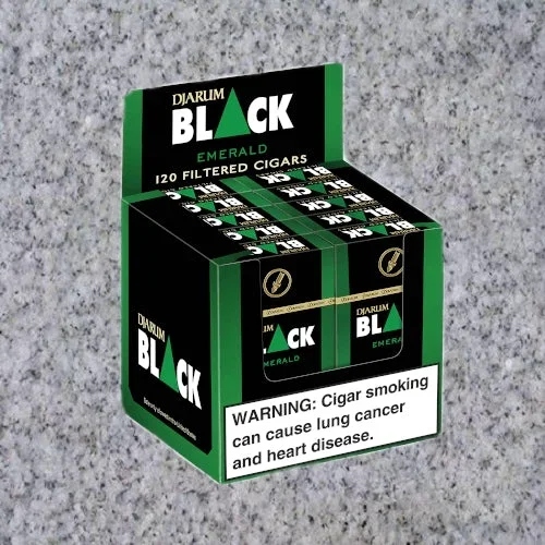 Djarum: EMERALD FILTERED CIGARS (3.5 ” x 20)