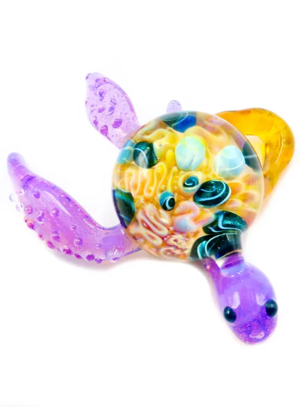 Donjah Glass – 2″ Turtle Pendant