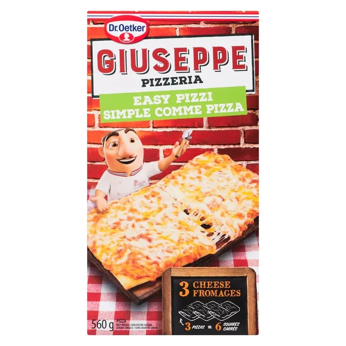 Dr. Oetker Giuseppe Pizzeria 3 Cheese Pizza – 560 g